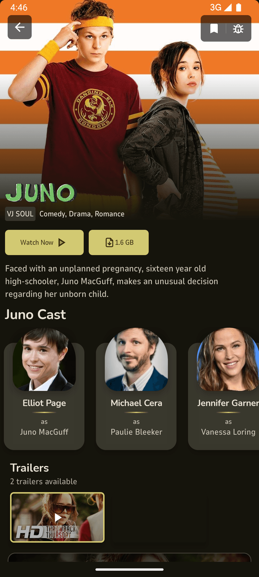 Kawogo Movies Details Screen